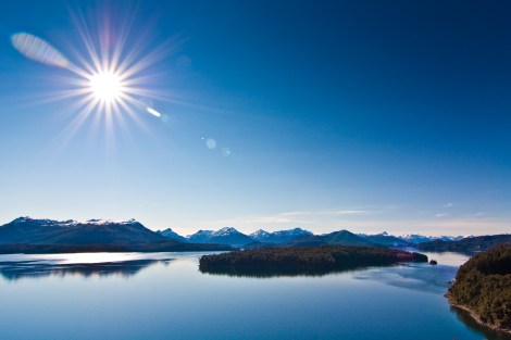Vista del Lago Nahuel Huapi desde el Cerro Campanario