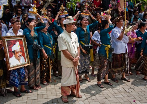 Miembros de la familia real de Ubud