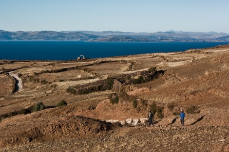 Pastores en Amantaní