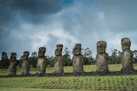 Isla de Pascua ahu Akivi