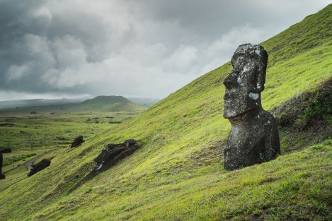 Isla de Pascua Rano Raraku
