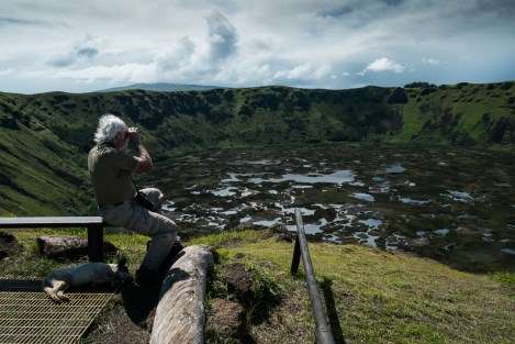 Volcán Rano Kau Isla de Pascua