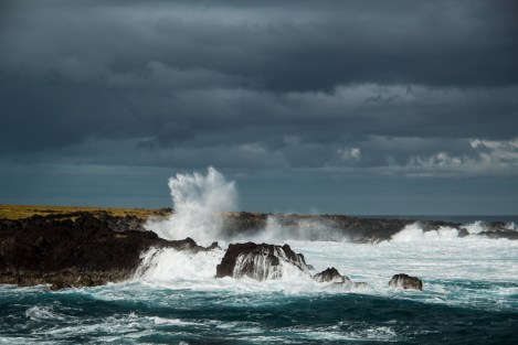 Isla de Pascua olas