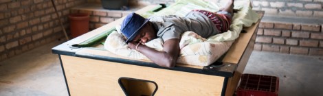 Palmwag Namibia durmiendo