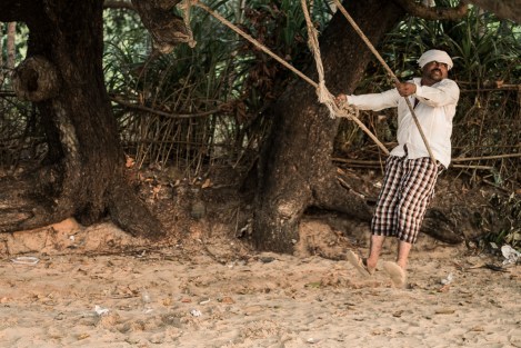 Om beach, Gokarna, India