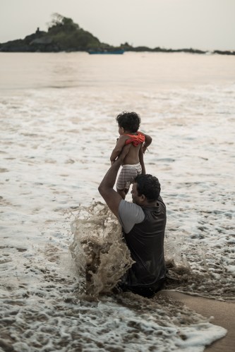 Om beach, Gokarna, India