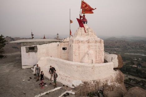 Templo de Hanuman, Hampi, India