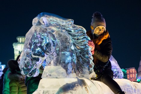 Festival de hielo, Harbin, China