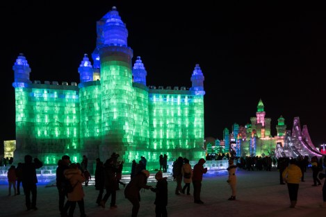 Festival de hielo, Harbin, China