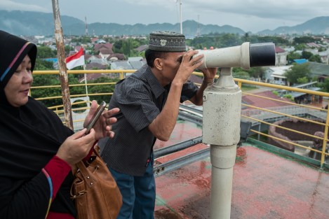 Barco en Banda Aceh