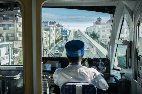 Tren elevado en Naha, Okinawa