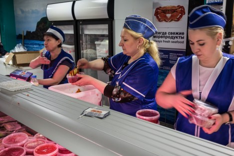Mercado central de Vladivostok