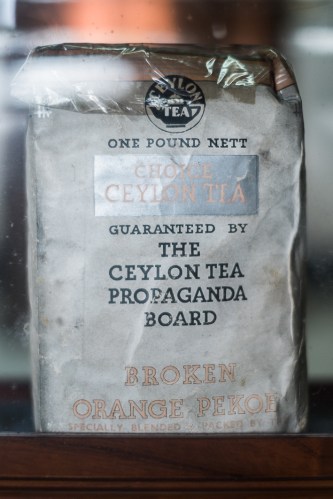 Bolsa de té. Kandy, Sri Lanka