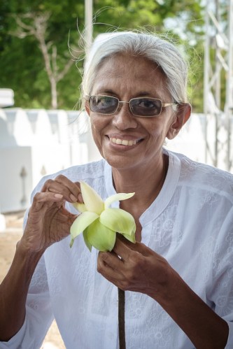 Retrato en Anuradhapura
