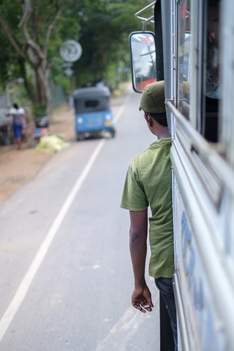 Autobús en Sri Lanka